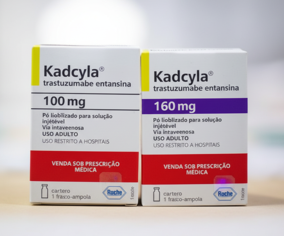 Primeiro lote chegou nesta segunda-feira (13). Com investimento de R$ 159 milhões, o Trastuzumabe Entansina atenderá 100% da demanda na rede pública